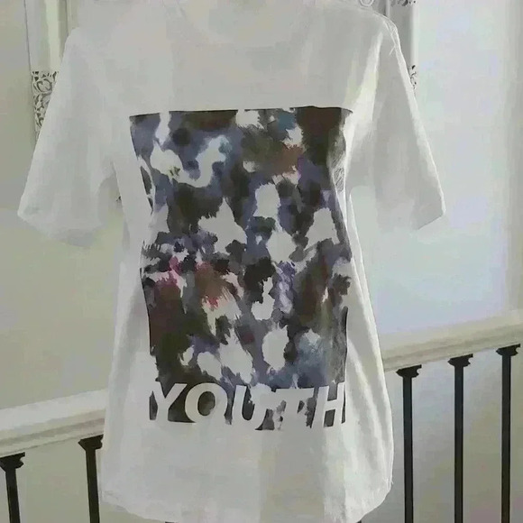 Native Youth Women's Abstract Print Relaxed T-Shirt - Picture 1 of 5